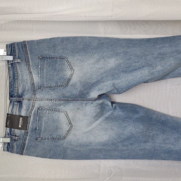 Missguided Tall Sinner Ripped Jeans Size 10 New - Picture 6 of 10